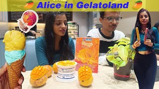 🥭 Mango Festival Season special Desserts🍦🍨 Alice in Gelatoland, Viman Nagar Pune.