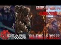 Evolution of Gears of War Final Bosses | Gears of War 1-4 (2006-2016) | HD