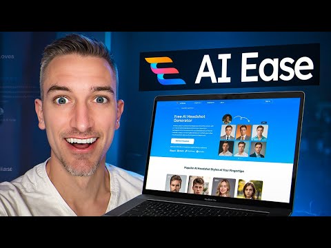 Create Stunning AI Headshots for FREE with AI Ease Headshot Generator by Blog With Ben