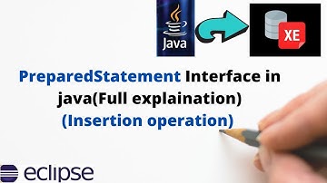 PreparedStatement Interface in java | Inserting records in database using PreparedStatement in java