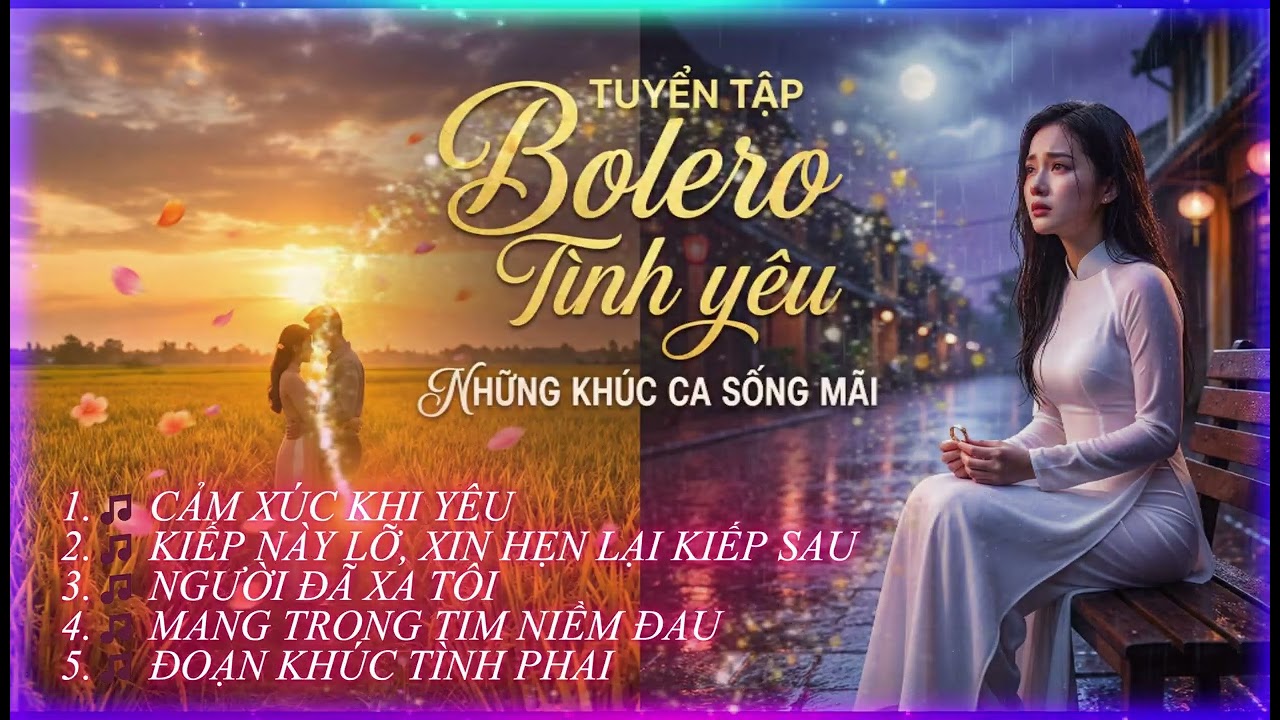 Bolero Tình Yêu 2026 🔥 Cảm Xúc Khi Yêu – Tuyển Tập Nhạc Trữ Tình Cao Trào Kịch Tính Nghe Là Nghiện