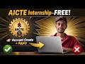 AICTE Internship Portal🔥| Create Account & Apply First Internship (Step-by-Step)#internship #youtube