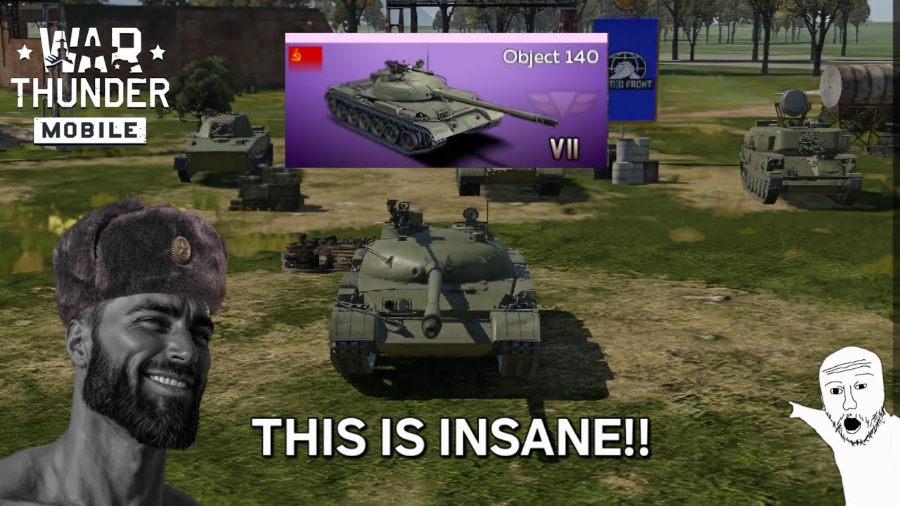 Object 140 ASMR - War Thunder Mobile