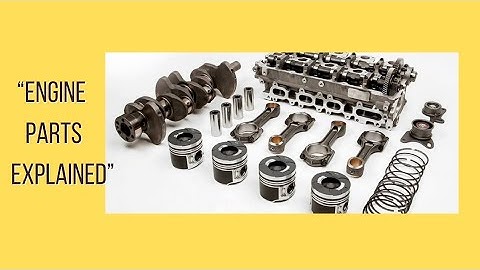 Engine Parts Explained | Basic Components and Their Functions