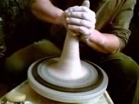 Centering and Wedging Clay on a Wheel - Pottery Techniques Jon the Potter Amourya Impressions