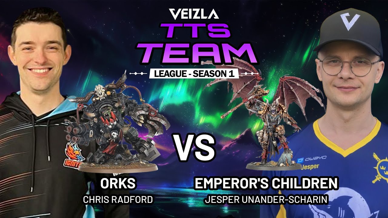 🔥 Orks vs Emperor's Children - Chris Radford vs Jesper Unander-Scharin 🔥 [ENGLISH]