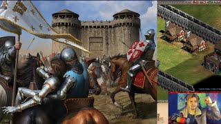 Age Of Empires 2: #HD | Juana de Arco ataca los castillos 🏰  ingleses