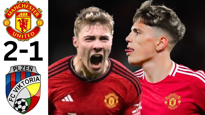 Manchester United vs Viktoria Plzeň 2-1 Highlights & ALL Goals 2024