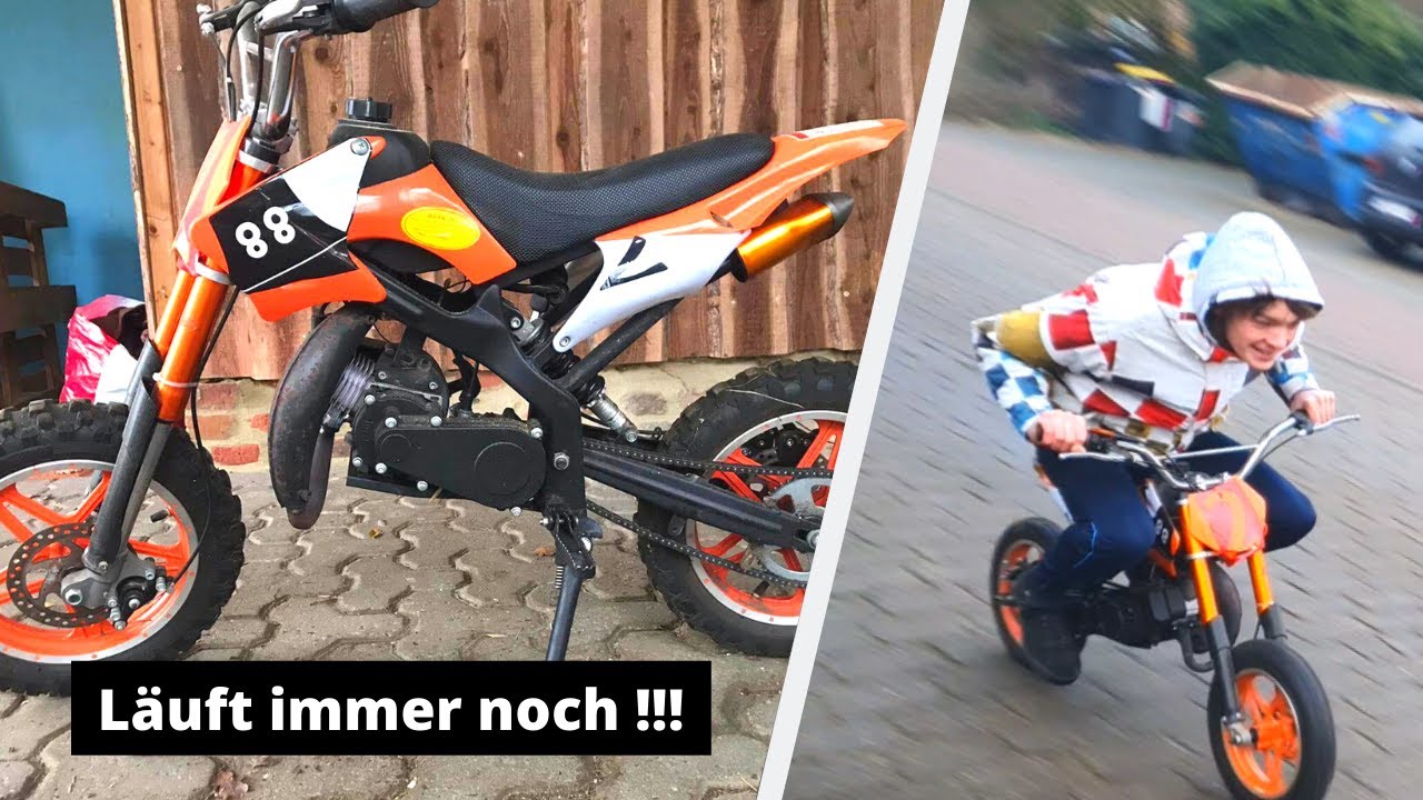 Pocket Bike Schneller Machen Ohne Was Zu Kaufen Pocket Bike Start Up (2 Jahre Standzeit) - YouTube