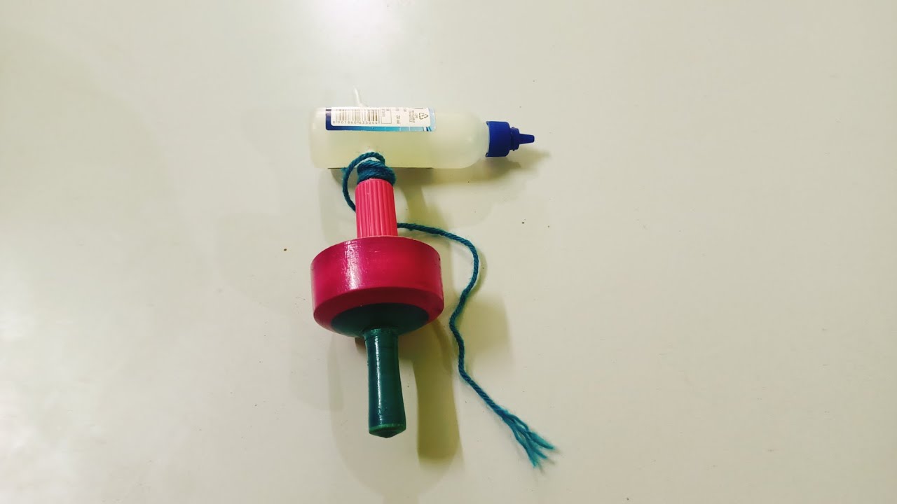 waste bottle launcher rotator