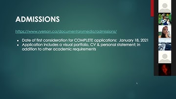 Documentary Media MFA Information Session Fall 2021