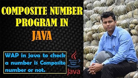 Java Program to Check a Number is Composite or Not || Composite Number Program in Java in Hindi