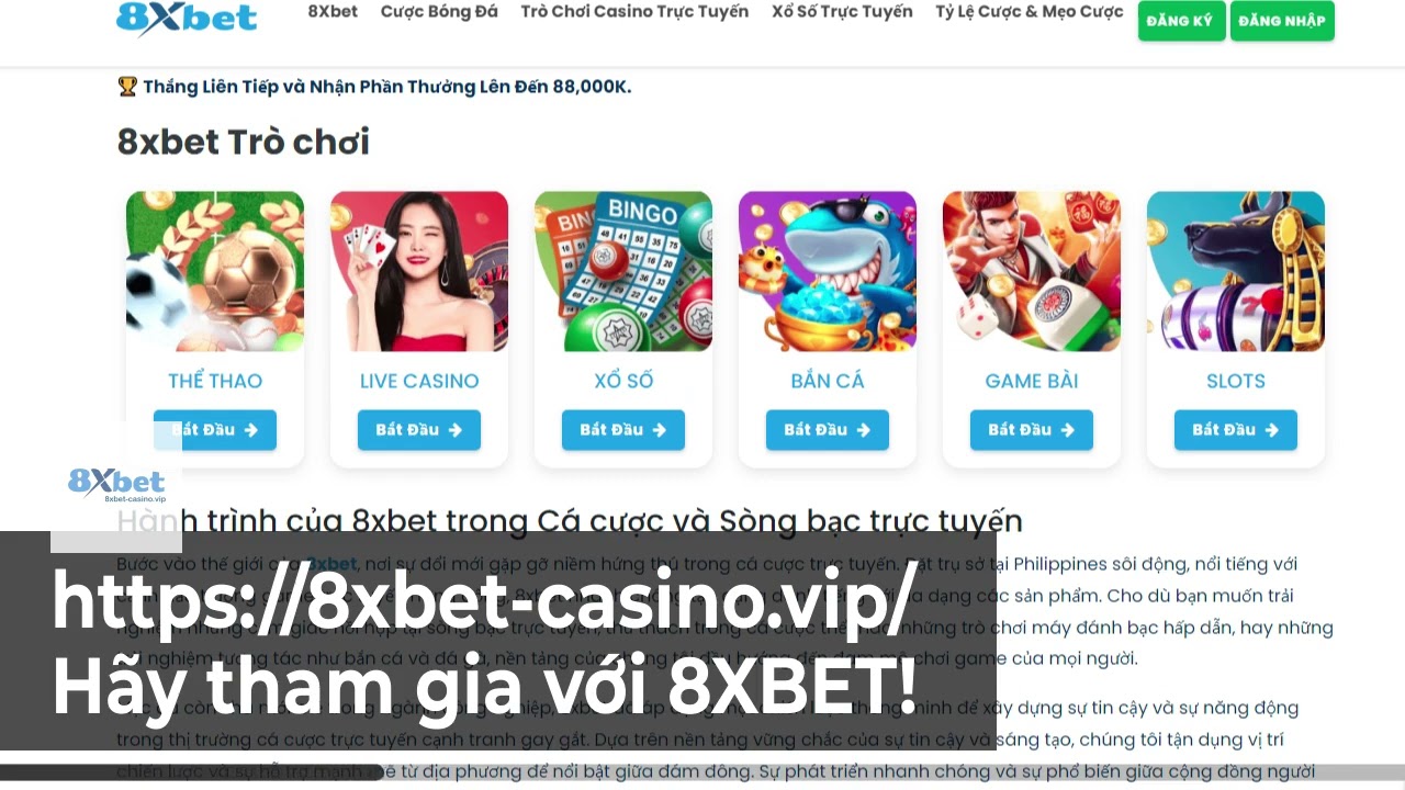 thẻ casino 8Xbet Casino Vip