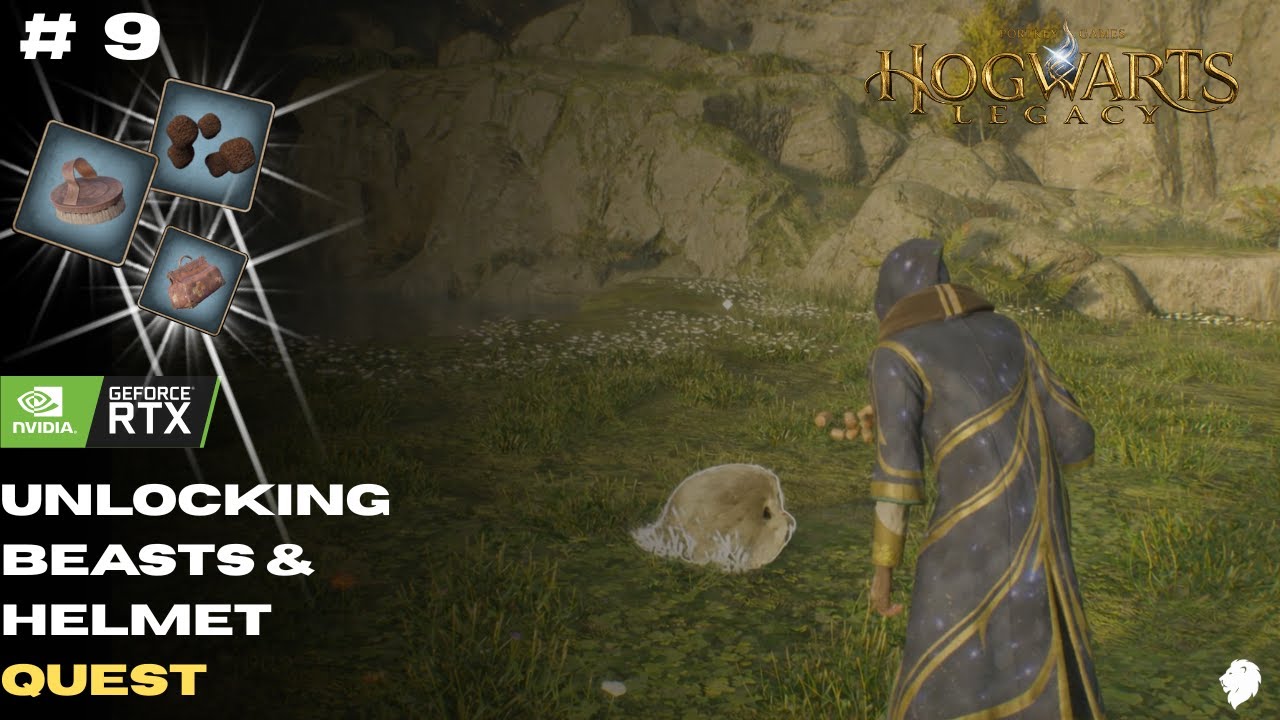 Hogwarts Legacy – Part 9: Helm of Urtkot, Troll Battle & Beasts Class | 1080p60FPS (2026 Edition)