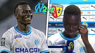 OM 2-1 Lens • Pape GUEYE 🇸🇳 revient sur son BUT et cette victoire 🔥 • HD