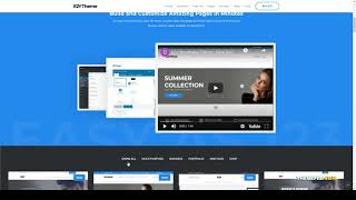 EZY - Responsive Multi-Purpose WordPress Theme blog agency Saeka