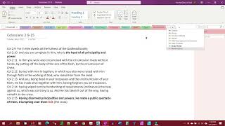 Create Section Groups in OneNote