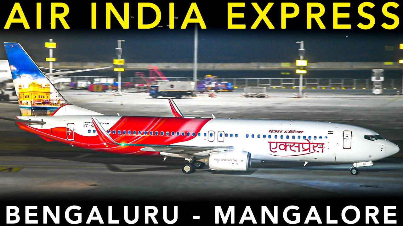 TRIP REPORT | First time on AIR INDIA EXPRESS | Boeing B737-800 | Bengaluru to Mangalore
