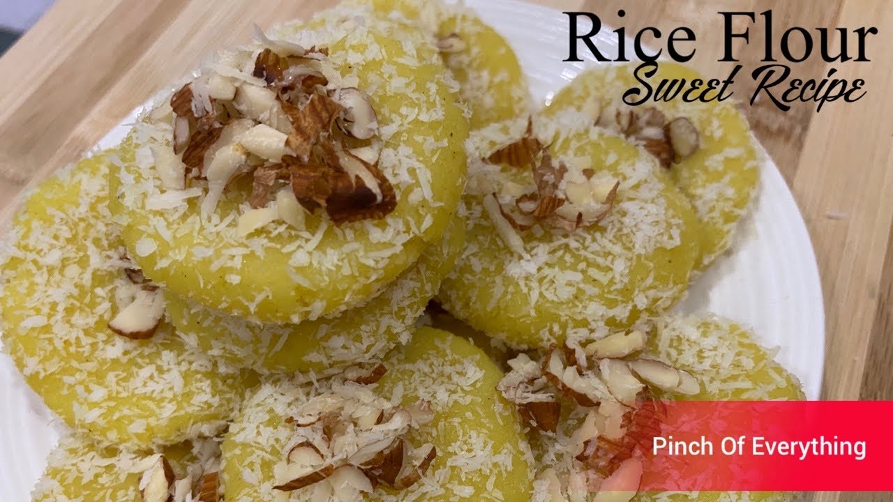 चावल के आटे से बनाए एकदम स्वादिष्ट मिठाई पेड़ा Rice Flour Sweet
