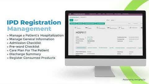 Hospitalization and Surgery Management Hospital Management System by  #AlmightyCS #AlmightyHMS