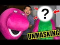 WE FINALLY UNMASKED BARNEY AT 3 AM!! (YOU WON'T BELIEVE THIS!)