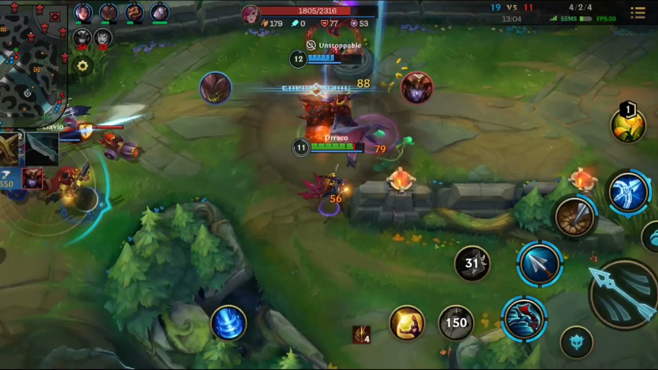 Vayne montage league of legends wild rift 12 kills