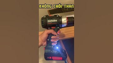 So Sánh Động Cơ Có Chổi Than Và Không Chổi Than Của Máy Khoan METABO
