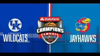 2023-2024 - Kentucky vs Kansas (Champions Classic - Game 3)
