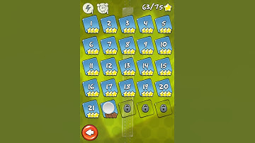 Cut the Rope Fabric Box Level 22 Walkthrough