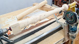 Diy Wood Lathe Upgraded Version Its Easy To Do This Homemade Lathe