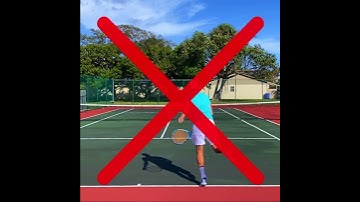 Full Racquet Drop + Pronation into the Contact | YouTube Shorts