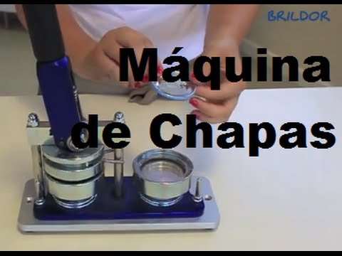 MAQUINA PARA CHAPAS MOLDES INTERCAMBIABLES