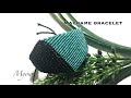 MACRAME BRACELET | BRACELET FOR MEN | MACRAME TRIANGLE BRACELET FROM BASIC KNOTS | MYOW 274