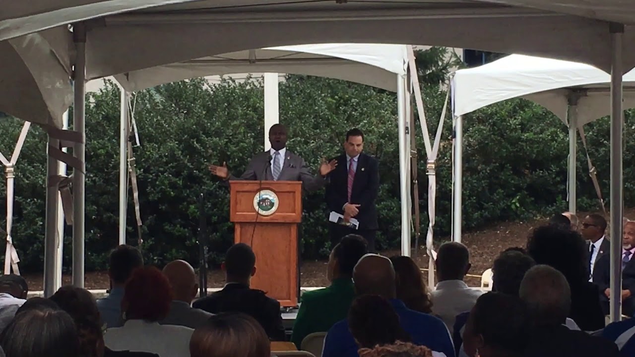 Plainfield Mayor Adrian O. Mapp's remarks at Gerald B. Green Plaza