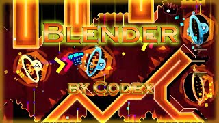 Blender by Codex (Demon) | 3 coins | Geometry Dash