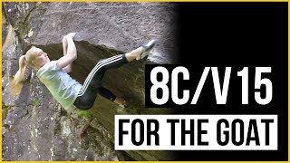 Janja Garnbret climbs her first Font 8C/V15  Twice!