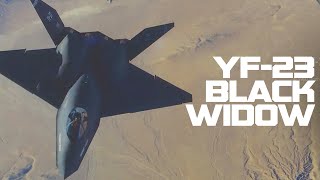 The impressive capabilities of the Northrop YF-23 Black Widow II