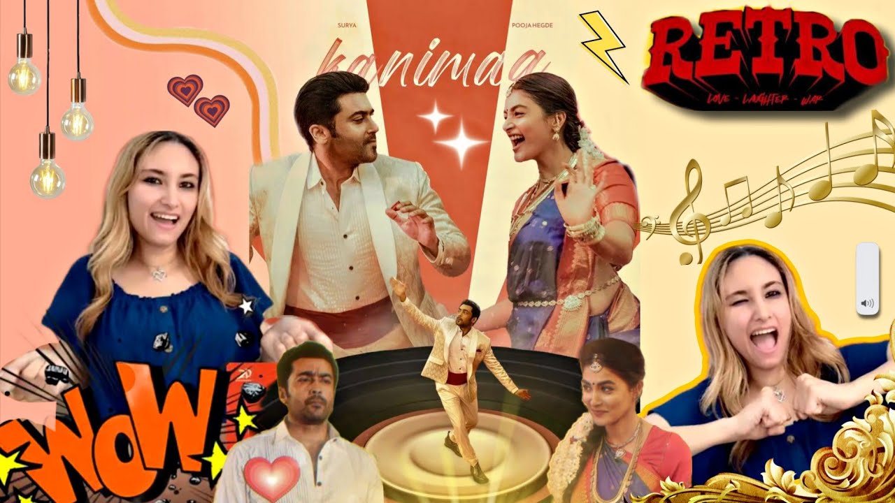Kanimaa lyrical video Reaction | Retro | Surya and Pooja Hegde| Santosh Narayanan|