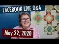 Facebook Q&A from May 22, 2020