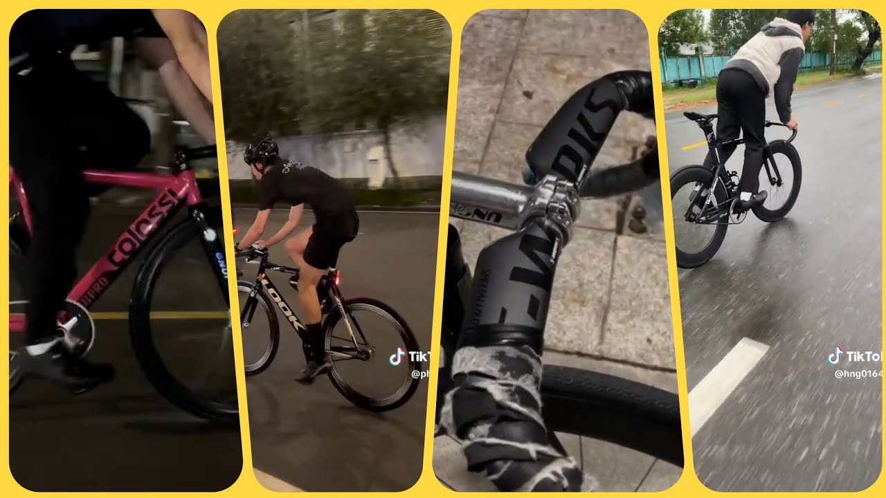 Natshi Fixed Gear | Tổng hợp tiktok Fixed Gear or Road Bike | Khi chiến thần tốc độ thể hiện #fixie