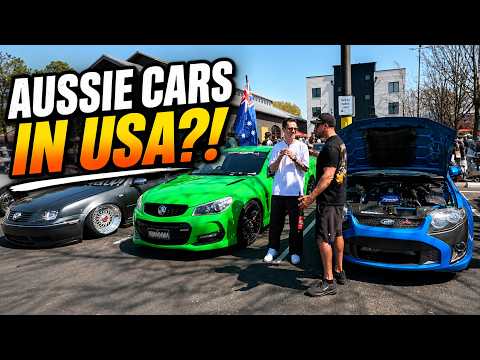 Taking Aussie Cars to an American Car Show 🇺🇸 Riverside Chattanooga