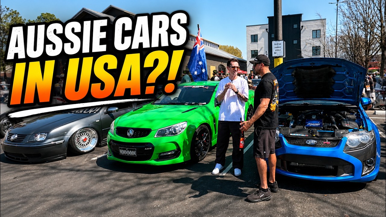 Taking Aussie Cars to an American Car Show 🇺🇸 Riverside Chattanooga