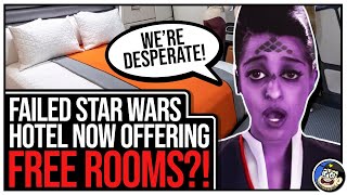 Failed Star Wars Hotel Now Giving Away FREE ROOMS?! (Galactic Starcruiser)