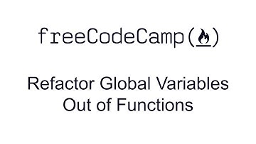 Refactor Global Variables Out of Functions - Functional Programming - Free Code Camp