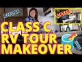 How To Remodel Class C RV with Paint Tour | RV Living Tips