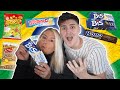 British MUM Tries Snacks From BRAZIL (Comida Brasileira)