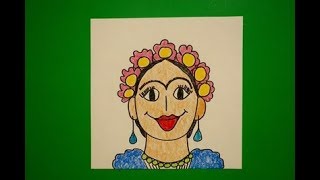 Let's Draw Frida Kahlo!