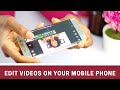 HOW TO EDIT VIDEOS ON YOUR MOBILE PHONE FOR BEGINNERS // USING CYBERLINK POWER DIRECTOR