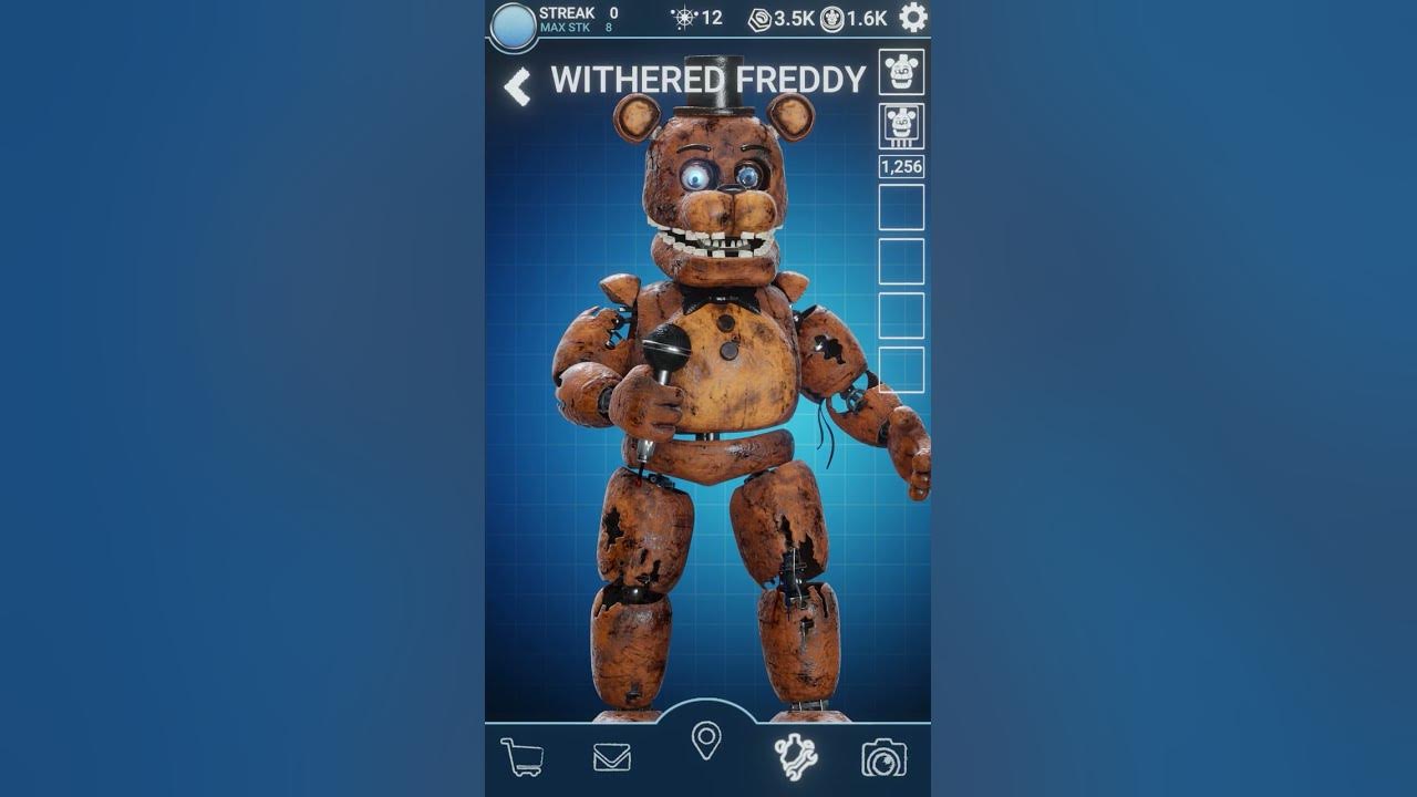 Withered Freddy  Freddy fazbear, Freddy, Fnaf