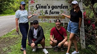 Gina&#39;s Garden and Farm Trip | Real Quezon | Sea of Clouds | Pinlac Falls | Mercy Sinuhin